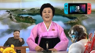 北朝鮮のアナウンサーがSwitch版荒野行動をプレイしたようです。
